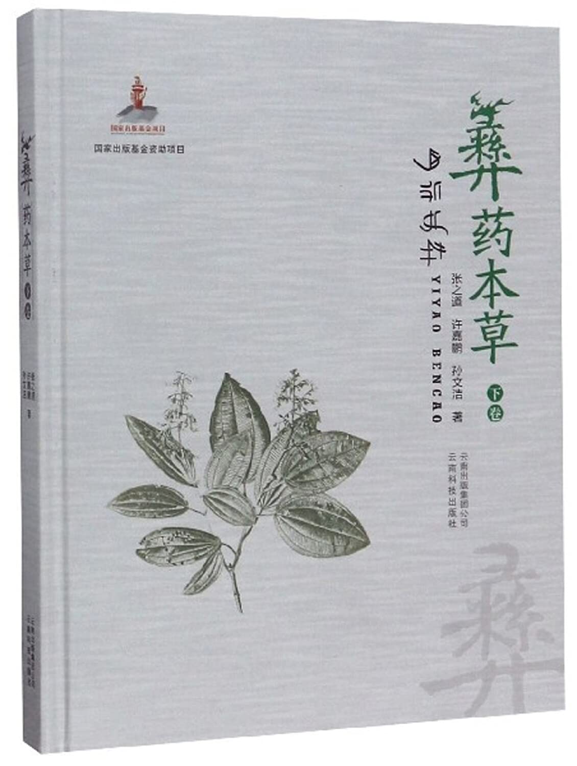 彝药本草 下卷 张之道 等 著 Hardcover