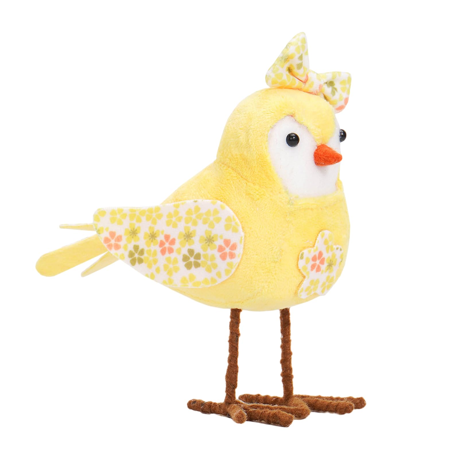 Hsioluted Bird Sculpture Easter Bird Figurine Easter Festive Decoration for Children and Animal Lovers Animal Lovers