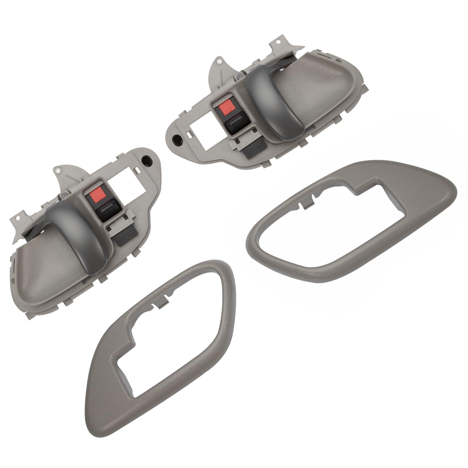 Interior Door Handle And Bezel Set 8 Piece - Compatible With 1995 2000 Chevy C3500 1996 1997 1998 1999 Interior Door Handle And Bezel Set 8 Piece - Compatible With 1995 2000 Chevy C3500 1996 1997 1998 1999