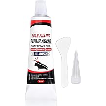Shoe Glue, Easy Application, 50ml,Leather Rubber Canvas Glue, Sneakers Repair Glues, Waterproof & Long-Lasting, for Home Or Professional Repairs