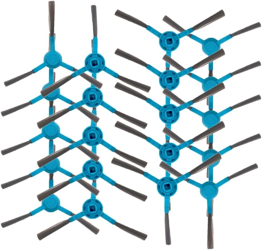 Replacement Side Brushes for Conga 5090 4090 Cecotec 3290 3490 3790 Robotic Vacuum Cleaner Cleaning Brush Parts Accessories(16pcs)