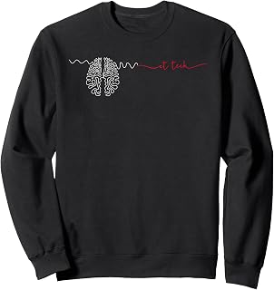 CT Technologist Minimalist Cat Scan Tech CT Technician Radio Sweatshirt