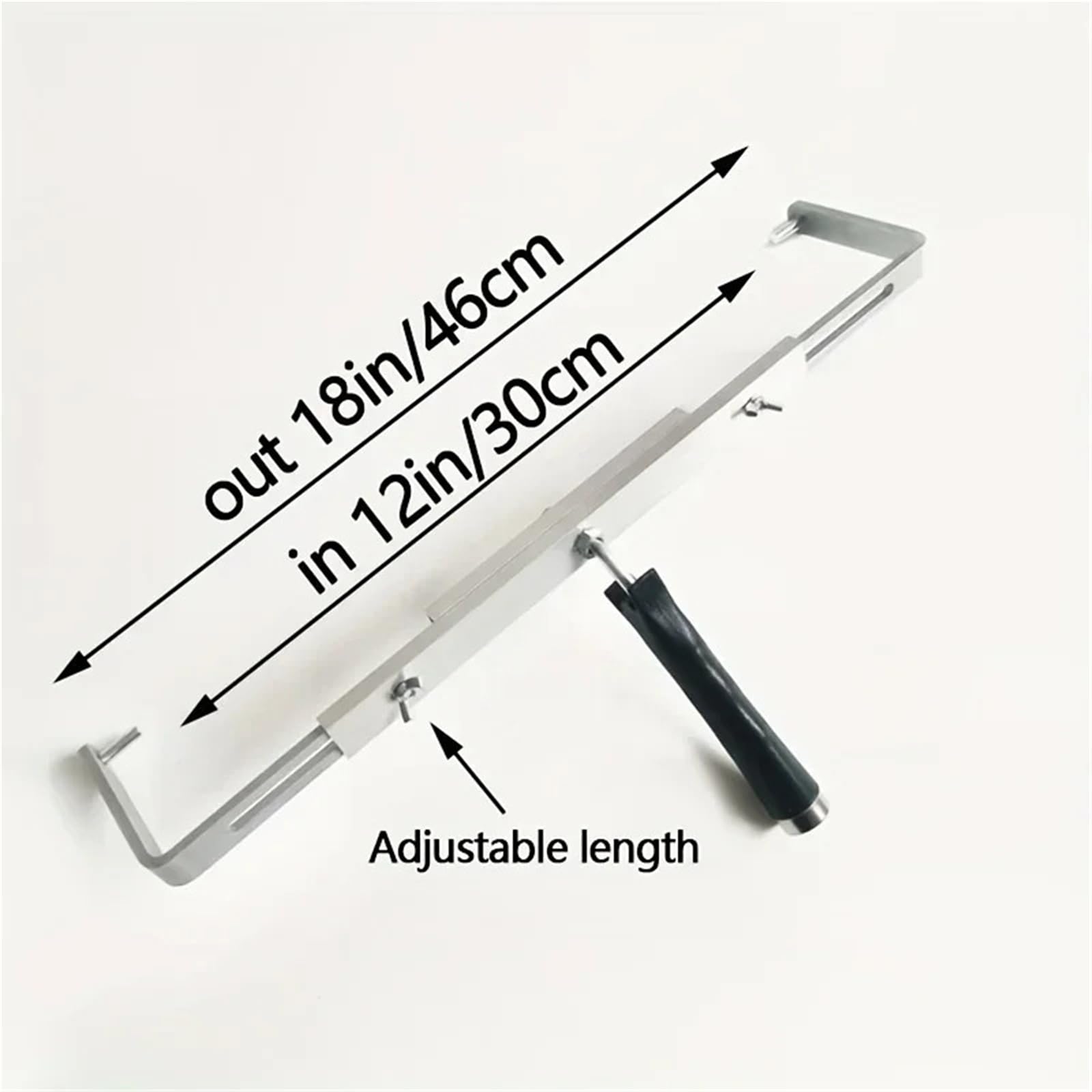 Farbroller 18 zoll Farbe Roller Pinsel Aluminium Legierung Rahmen Malerei Griff Werkzeug for Wand Dekorative Haus Unterstützung(Set A)