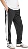 adidas Hombre Pantalones de Chándal 3 Rayas Tricot de Dobladillo Abierto 3
