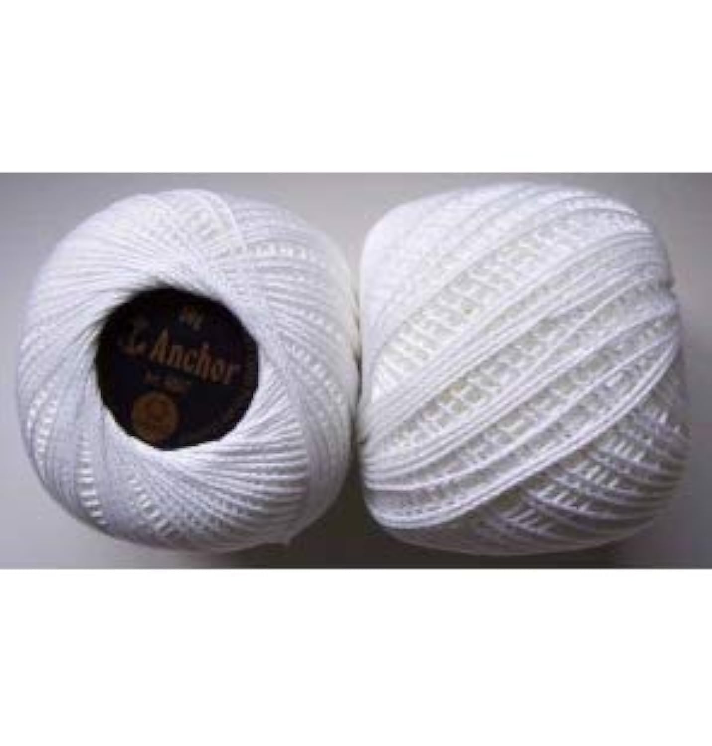 Anchor Mercer Cotton Knitting Thread (White 50gx3)