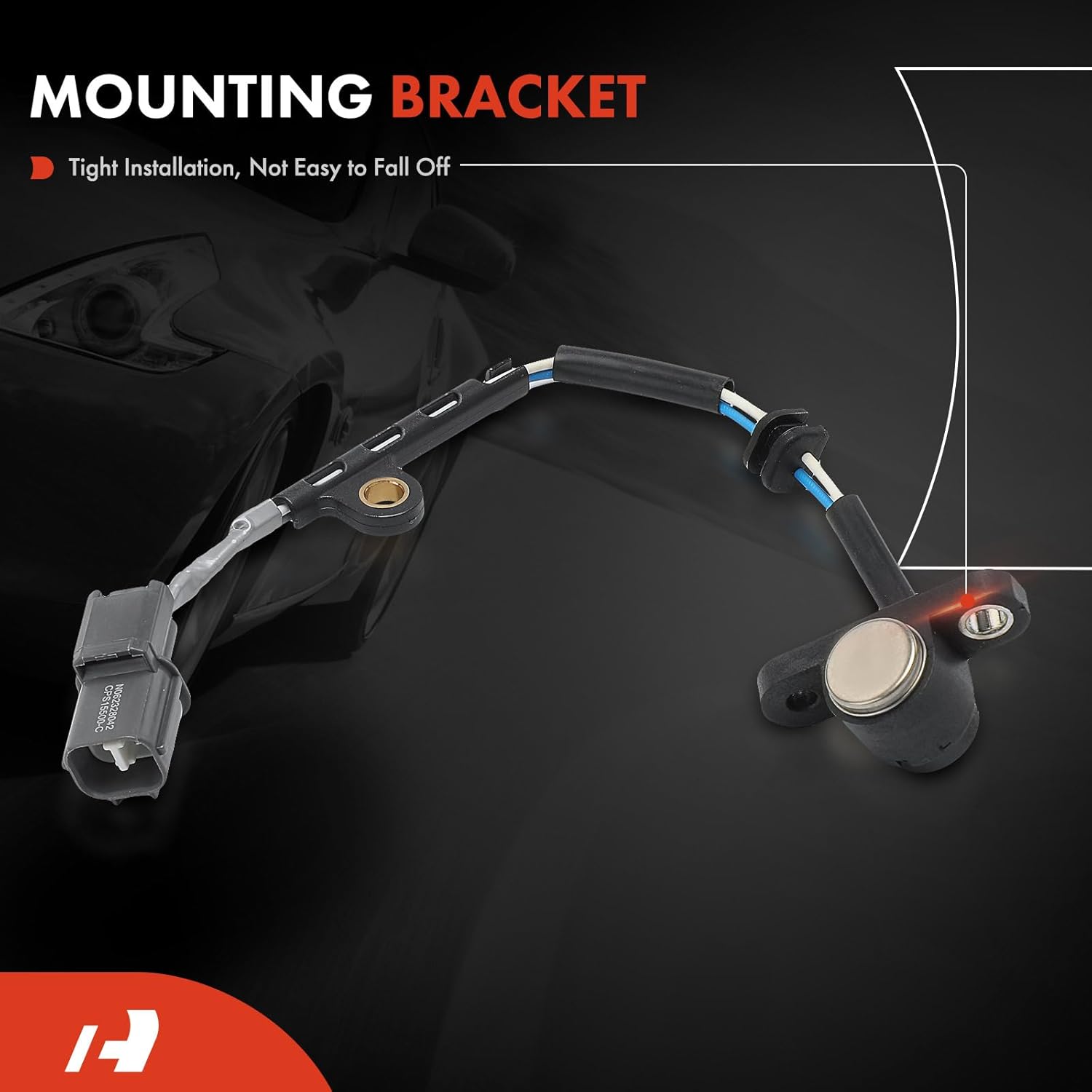 A-Premium Engine Crankshaft Position Sensor Compatible with Honda Accord 1995 1996 1997 2.7L, Replace# 37500P0GA01