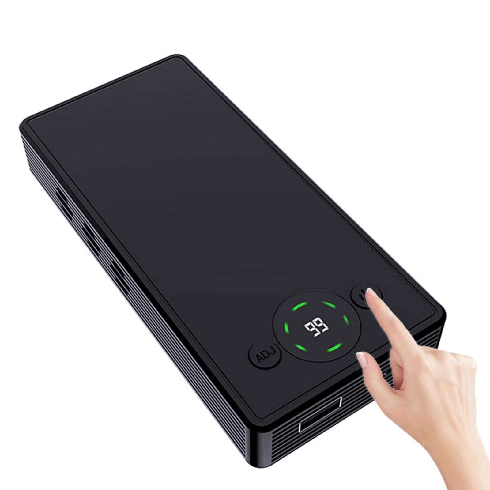 Blocco delle registrazioni telefoniche, Jammer Audio del Segnale Mobile con Telecomando, 4000 mAh Anti-Alimentazione con Portata 1-50 m, per Anti-Mobile