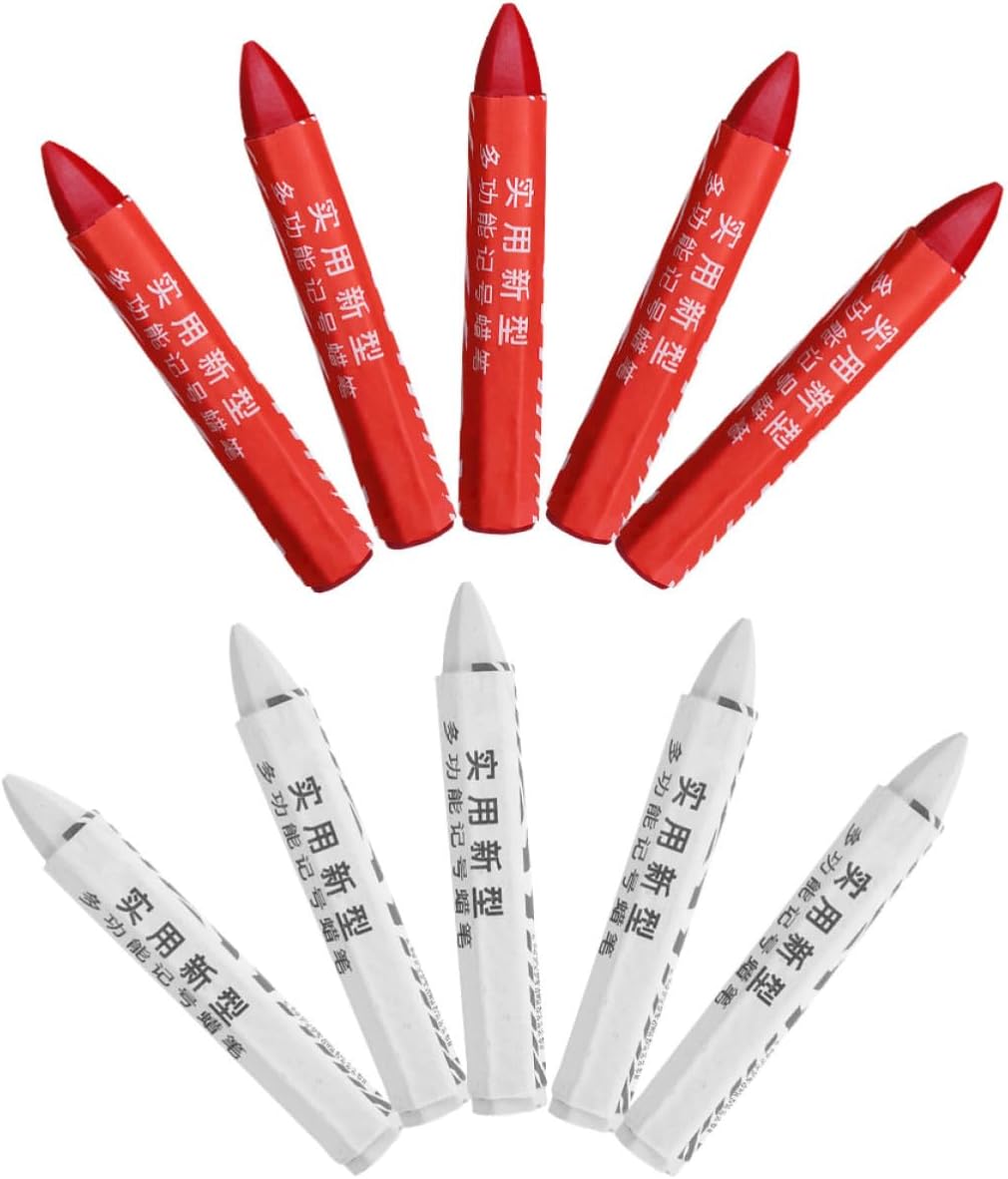 LABRIMP Car Tire Marker Pens Tire Paint Pen Waterproof Wax Crayons 20pcs for Vehicle Maintenance and Convenient Marking Versatile Use
