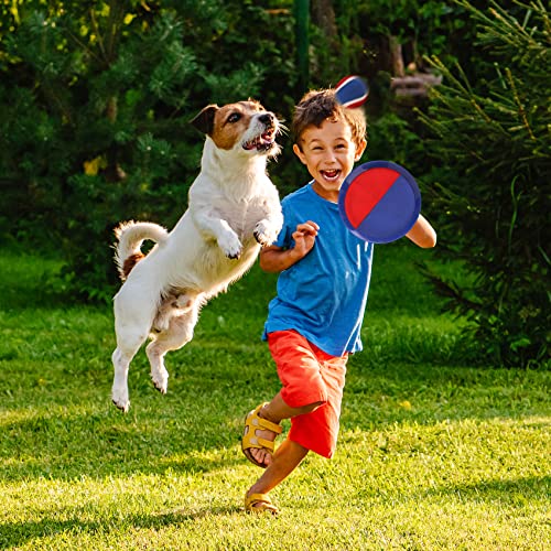 Toss And Catch Ball Game Set, Indoor Outdoor Toy Paddle Ball Catch Set Backyard Game Lawn Summer Beach Toys For Kids Adults Family With 2 Paddles 2 Balls 1 Storage Bag #TOP5