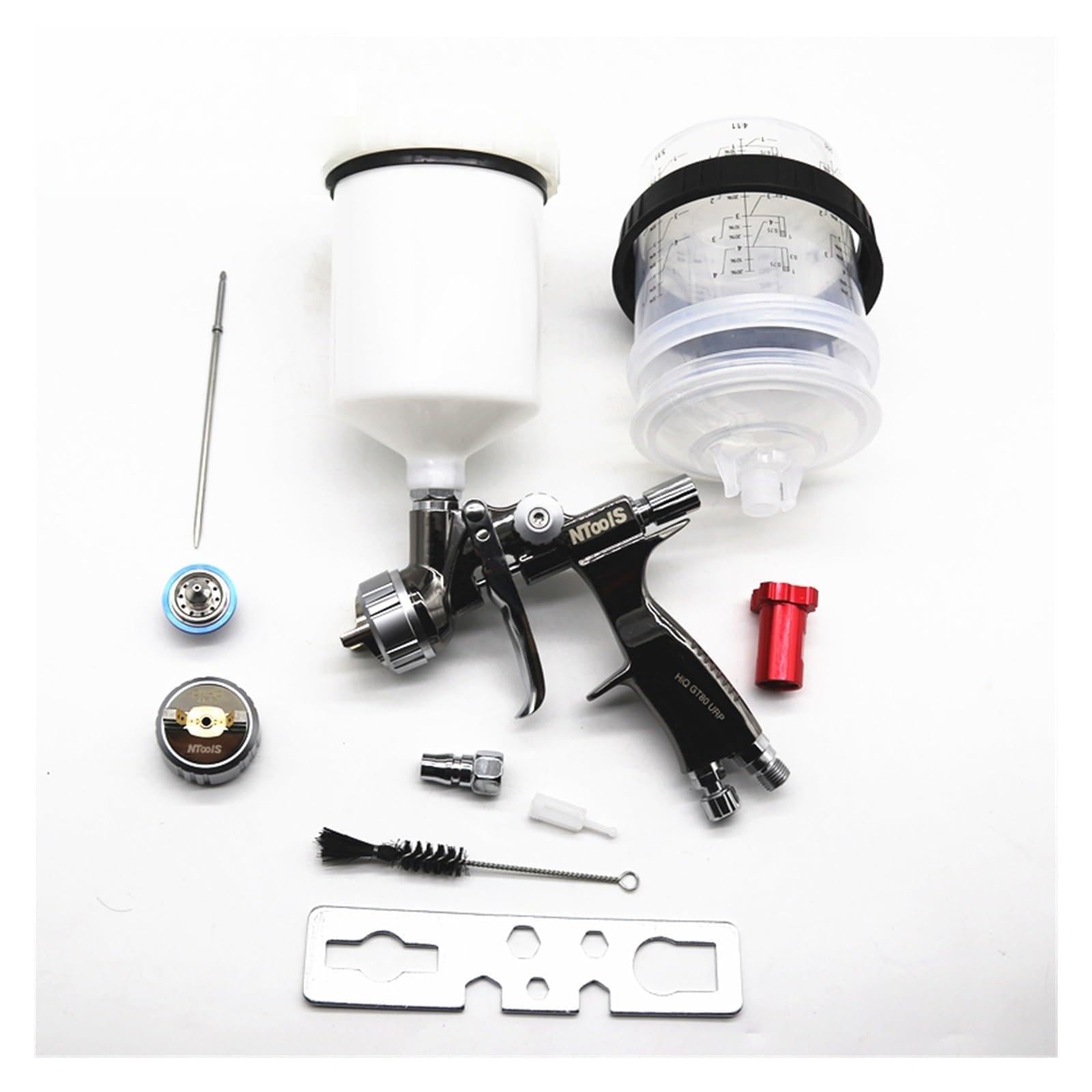Pistolet à peinture HVLP pour restaurer une carrosserie de voiture à la maison