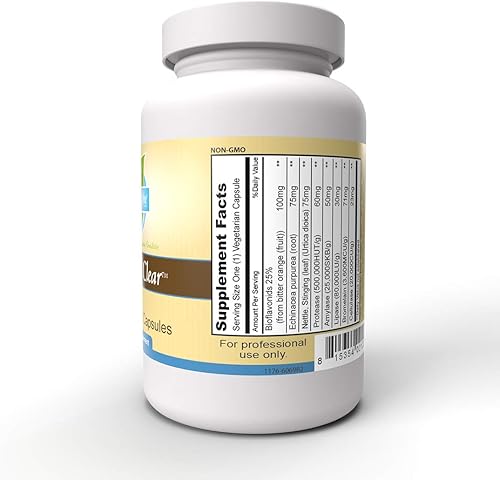 Miniatura 3 de Priority One Vitaminas Seasonal Clear 90 cápsulas vegetarianas - Promueve niveles de histamina ya saludables dentro del rango normal.*