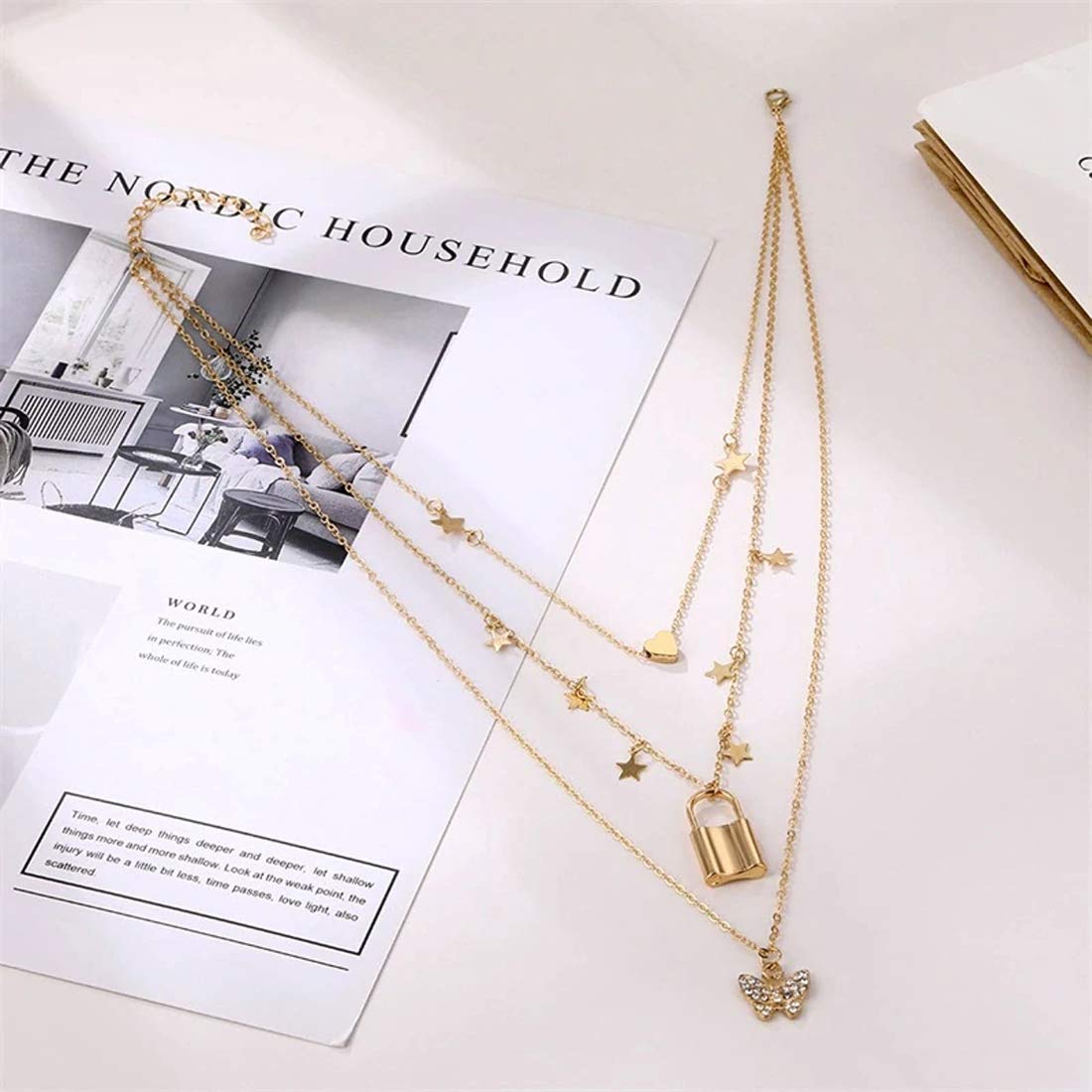 Layered Necklace Set - Fashion Jewellery