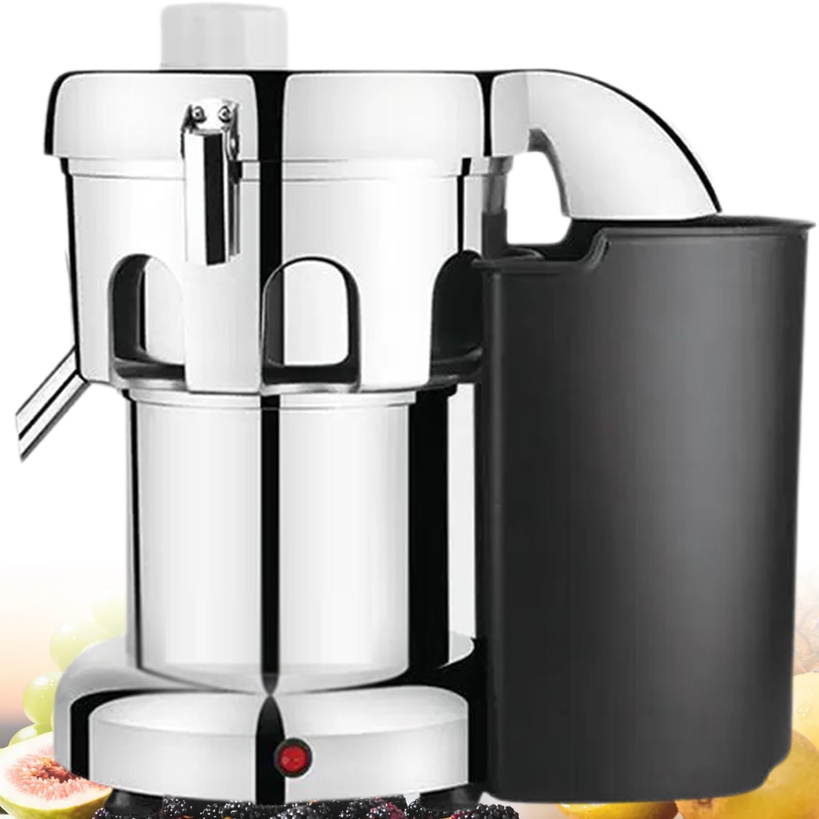 Sjyclaviger Stainless Steel Constructed Centrifugal Juice,Fruit and Vegetables Juice Maker, 2800r/Min, 80-100kg/Hr Juice Amount, for Fruits Vegetables B-3