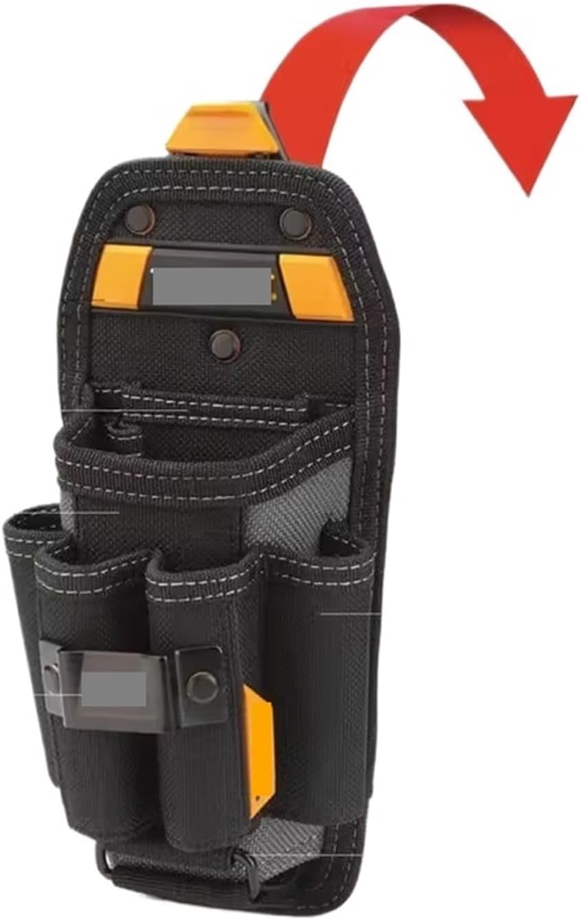 Tool Belt Pouch Technician 6-Pocket Pouch Large Tools Packaging Bag Portable Power Tool Accessories