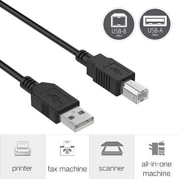 6ft USB PC Cable Cord for Line 6 Mobile Keys 25 49 USB MIDI Keyboard Controller