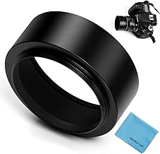 Fotover 58mm Metal Standard Screw-in Standard Lens Hood with Centre Pinch Lens Cap for Canon Nikon Sony Pentax Olympus Fuji Sumsung Leica Camera Cleaning Cloth Fotover 58mm Metal Standard Screw-in Standard Lens Hood with Centre Pinch Lens Cap for Canon Nikon Sony Pentax Olympus Fuji Sumsung Leica Camera Cleaning Cloth