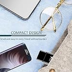 Bloc de recharge rapide, USB Adaptive Fast Charger Box Android Cell Phone Wall Quick Tablet Chargeur Plug Adaptateur Compatible Samsung Galaxy S10 S9 S8 S7 A13 A16 Remarque 8 9 10 LG G7 Plus EP-TA20JBE (2 Boîte)