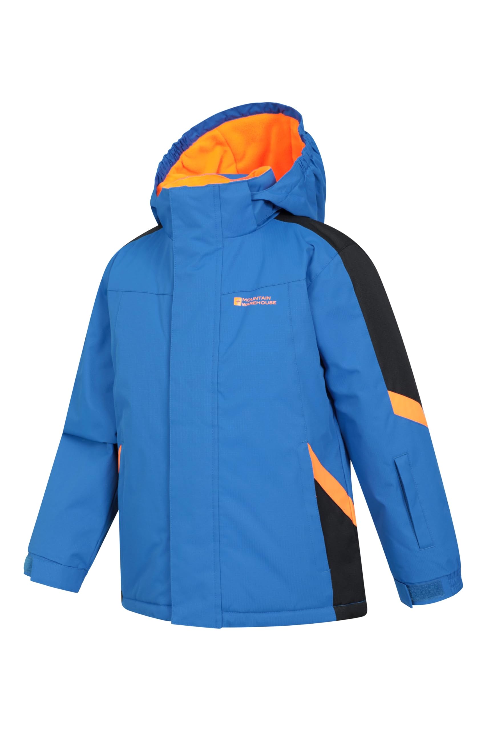 Mountain Warehouse Veste de Ski Raptor Enfants - Manteau Résistant à la Neige, Doublure Polaire, Jupe Pare-Neige Intégrée - Parfaite pour l'hiver
