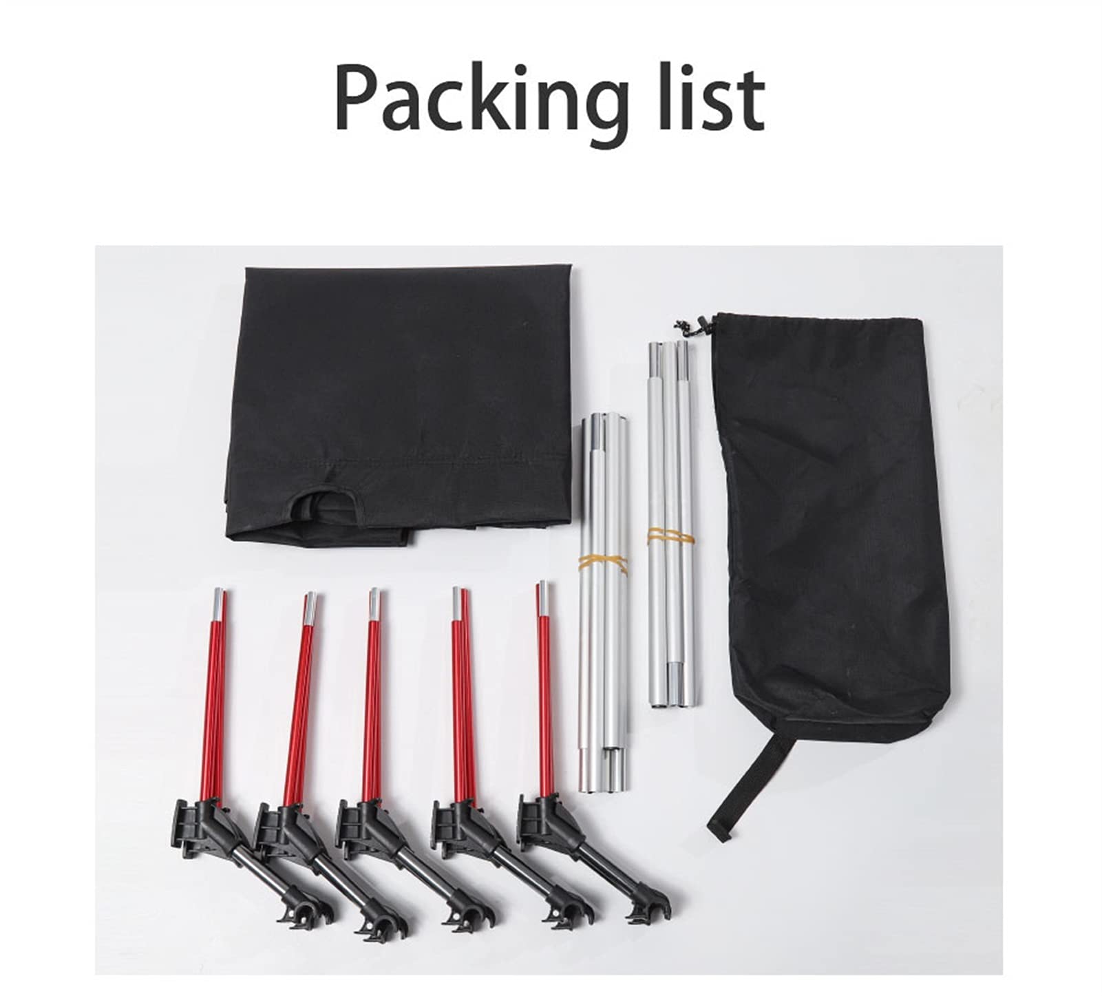 Lettini da Campeggio Lettino Pieghevole Lettino Pieghevole Ultraleggero Lettino da Campeggio Compatto Portatile da Esterno per Viaggi Escursionismo Alpinismo Spiaggia Vocazione (Color : Black)