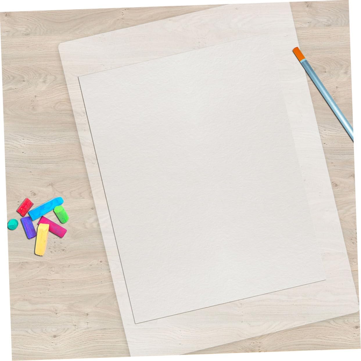 KALLORY 15Pcs Plastic Writing Board Multi Purpose Exam Drawing Mat Desk Pad for Students Office Use Lightweight Easy to Clean