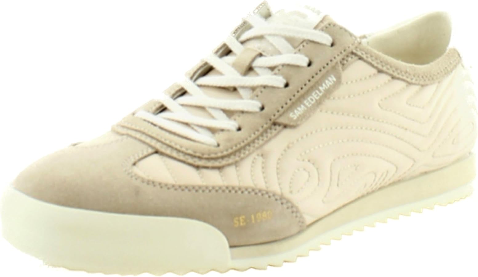 Amazon.com | Sam Edelman Women's Isabel Sneaker Cafe Tan/Oat 6