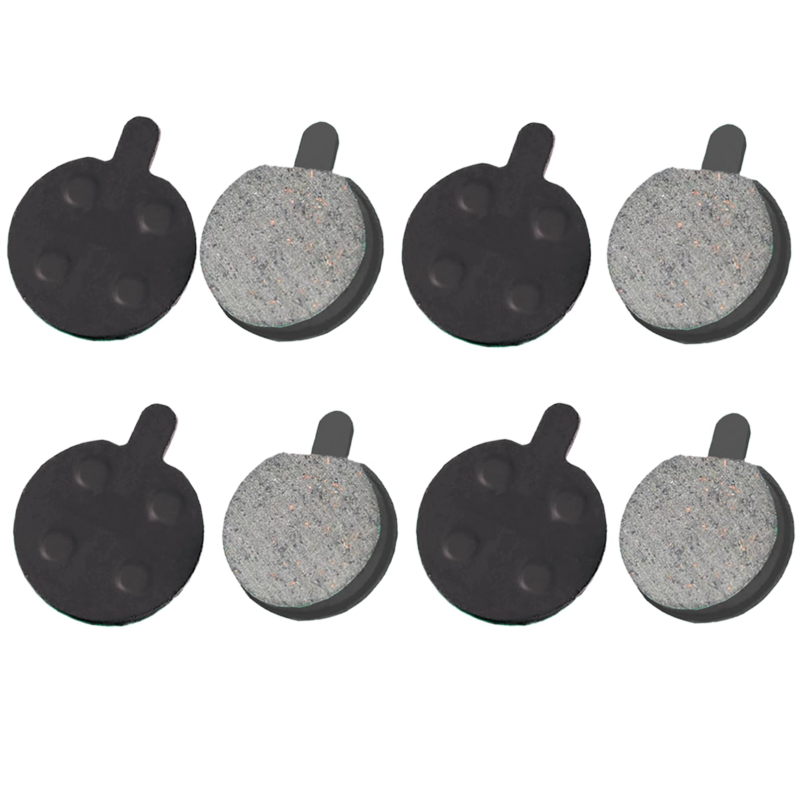 4 Paia di Pastiglie dei Freni, Disco Ricambi per Scooter Elettrici da 10 Pollici, Pastiglie dei freni per Xiaomi M365 Pro, 1S, Essential, Pro 2