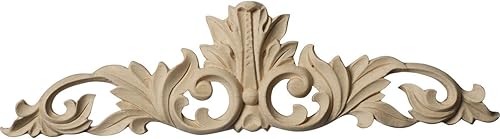 Miniatura 5 de Ekena Millwork ONL12X03X01LFAL Pieza decorativa de madera tallada, ONL24X05X01LFMA