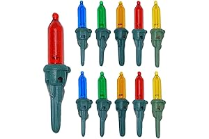 GE LED Christmas Lights - Box of 10 Assorted Colors
