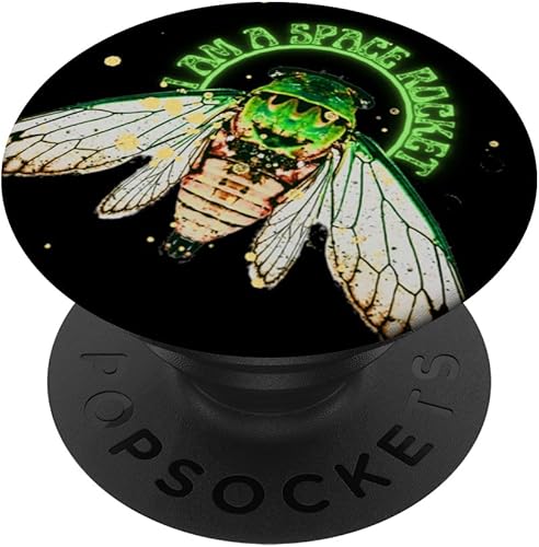 Decoraciones de libélulas verde esmeralda, mosca, bichos, chispas, PopSockets, intercambiables, PopGrip