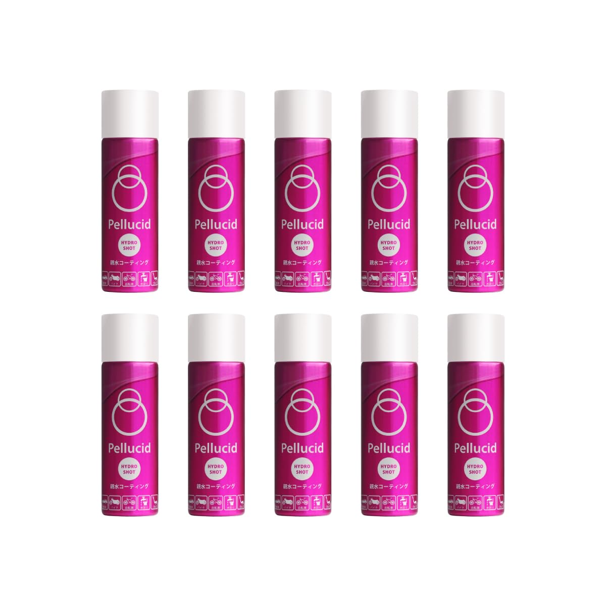 Amazon.co.jp: ペルシード Pellucid ハイドロショットミニ 親水ガラス