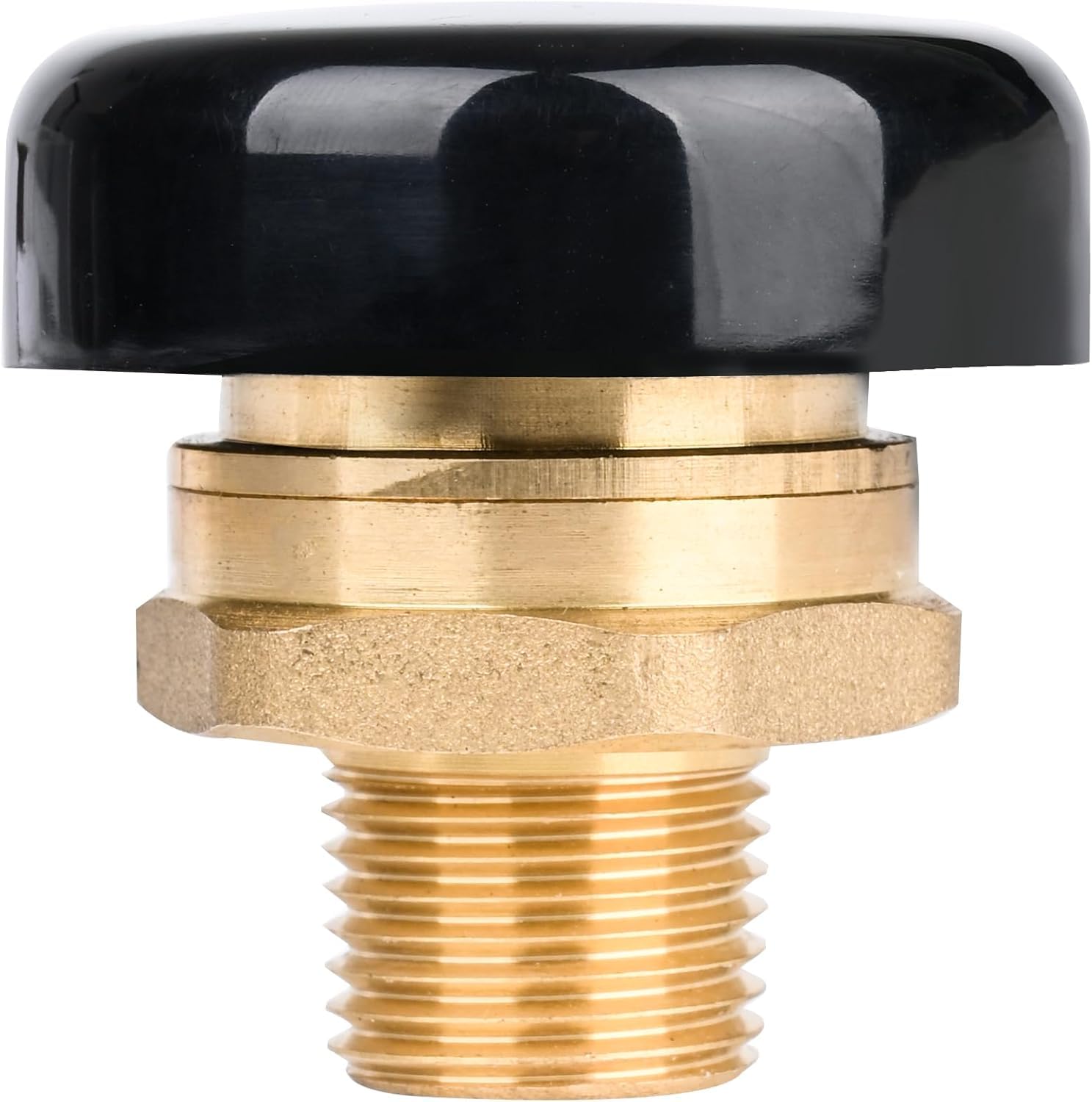 NBPLUS Vacuum Relief Valve 1/2 Inch, Low Profile Vac Breaker Valve Compatible with Watts LFN36-M1 Water and Heater Tanks, Brass Leak Proof