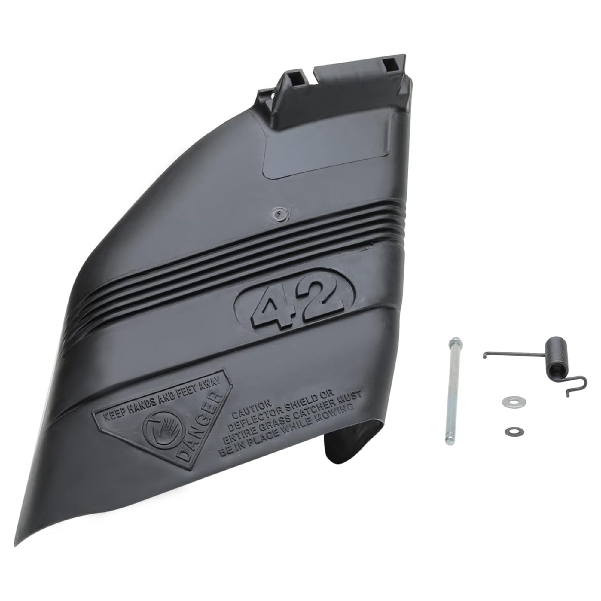 Bouclier de déflecteur de pont de 106,7 cm de rechange pour tondeuses autoportées Craftsman – Compatible avec le modèle 130968 – Matériel de montage inclus – Convient aux tondeuses de 106,7