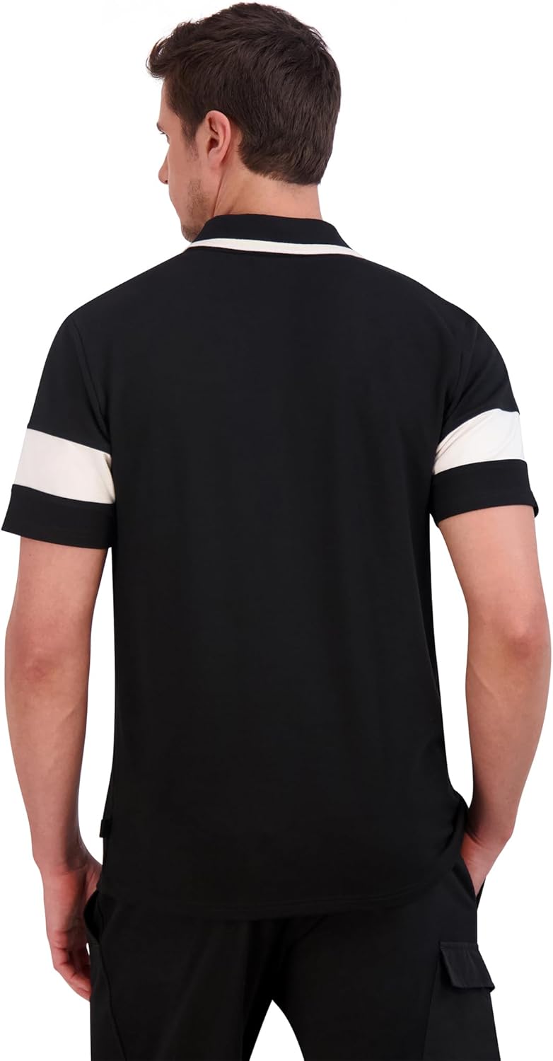 Umbro Mens 1/4 Zip French Terry Polo - Image 3