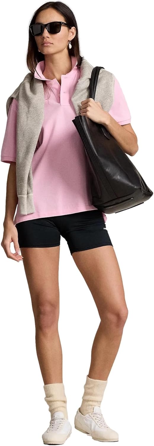 POLO RALPH LAUREN Women's Classic Fit Mesh Polo Shirt - Image 3