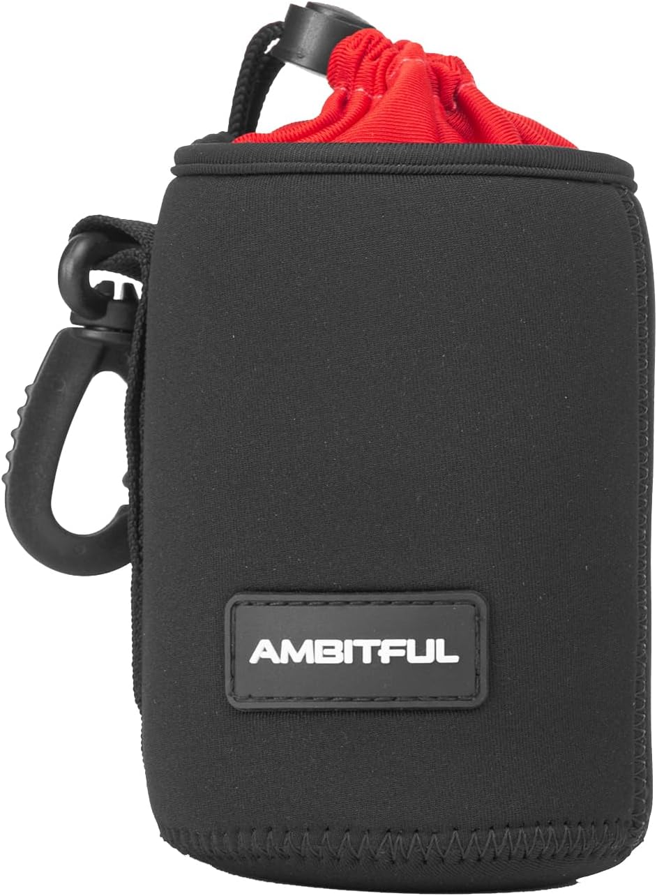 Lens Pouch Bag Lens Case Cover Sleeve,Soft Neoprene Travel Carry Protective Lens