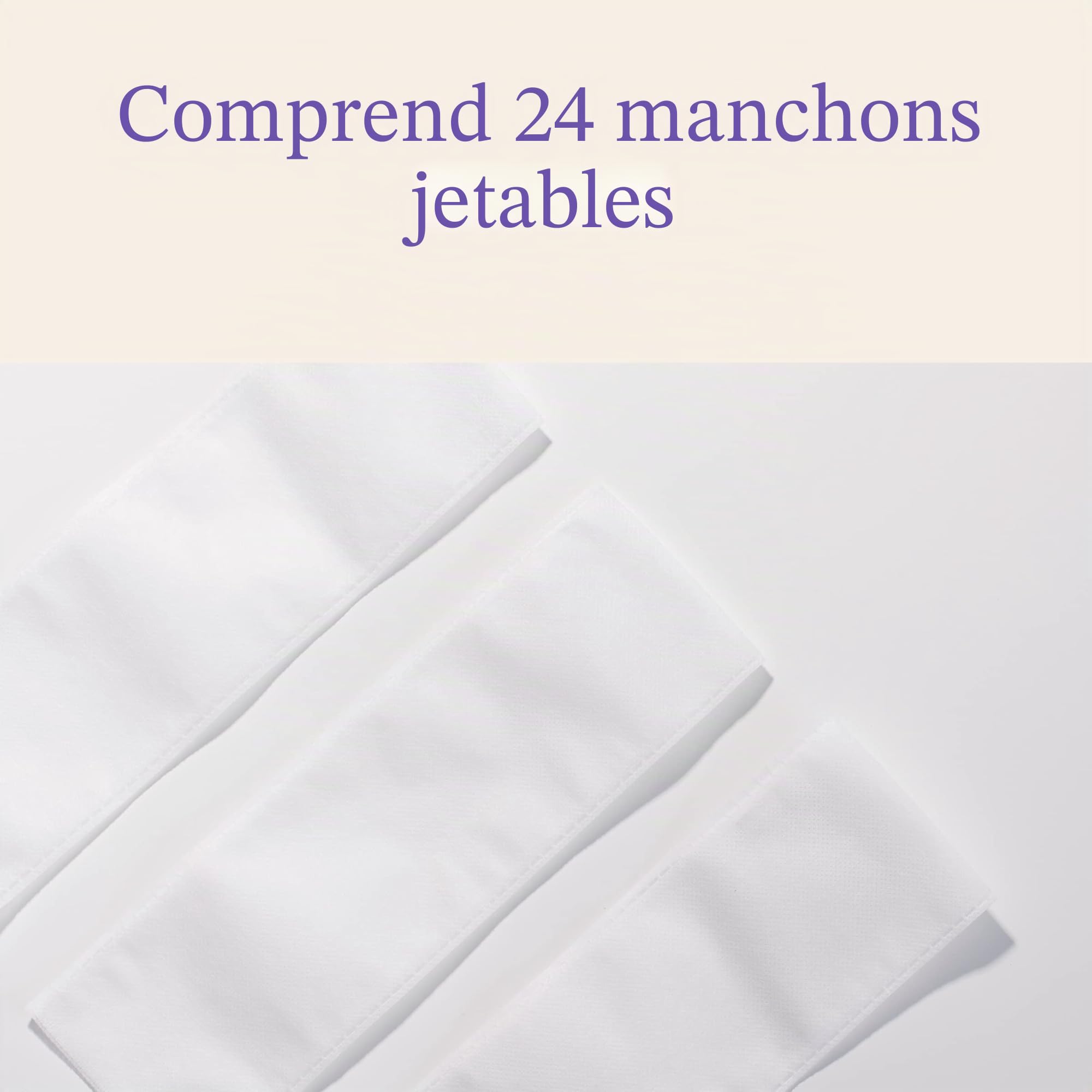 Lansinoh I Recharge 24 Pochettes Hygièniques Serviette Post Accouchement Froid/Chaud - Confort et Hygiène post accouchement