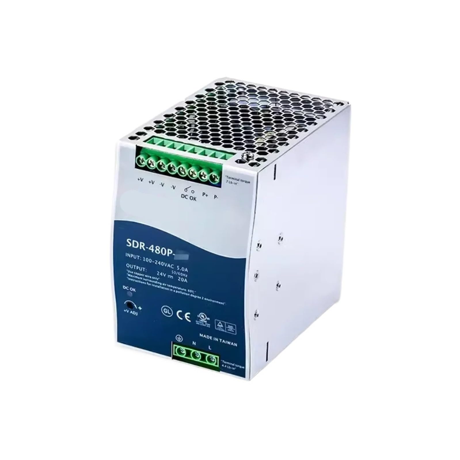 BALYDLUL 480W Single Output Power Supply SDR-480P-24 SDR-480P-48(SDR-480P-24)
