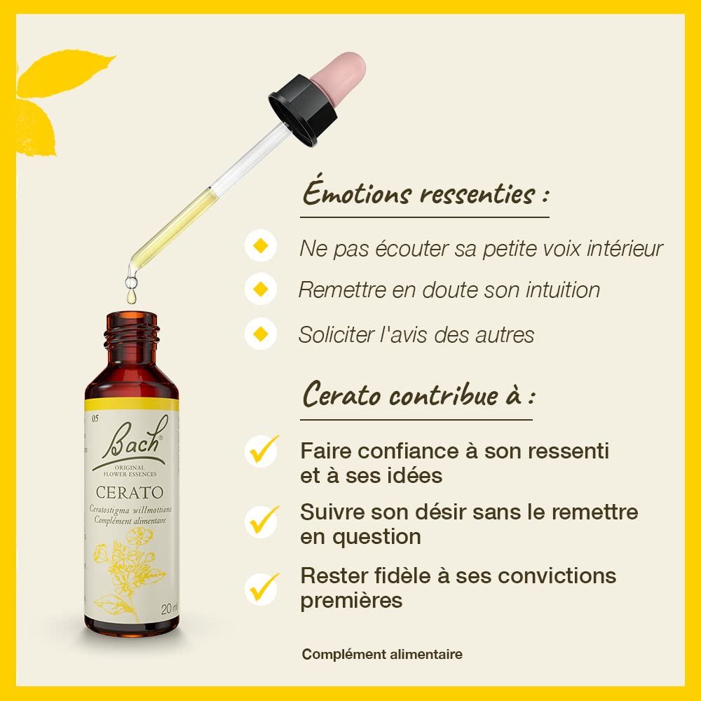 Kwiaty Bach Oryginalny N°5 Cerato - 20 ml