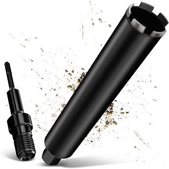 Diamond Core Bit 44 mm SDS Plus L 460 mm Wet/Dry Core Drill 1  Inch UNC 10 mm turbo for concrete reinforced concrete masonry stone diamond drill bit core drill bit for core drilling equipment