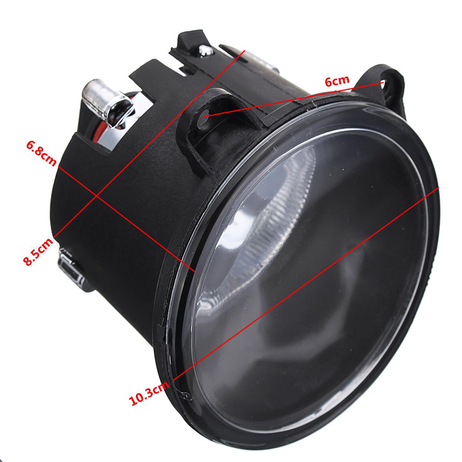 Fendinebbia per paraurti anteriore trasparente, compatibile con Land Rover Discovery 2 3 Range Rover Sport L322 (destro e sinistro)