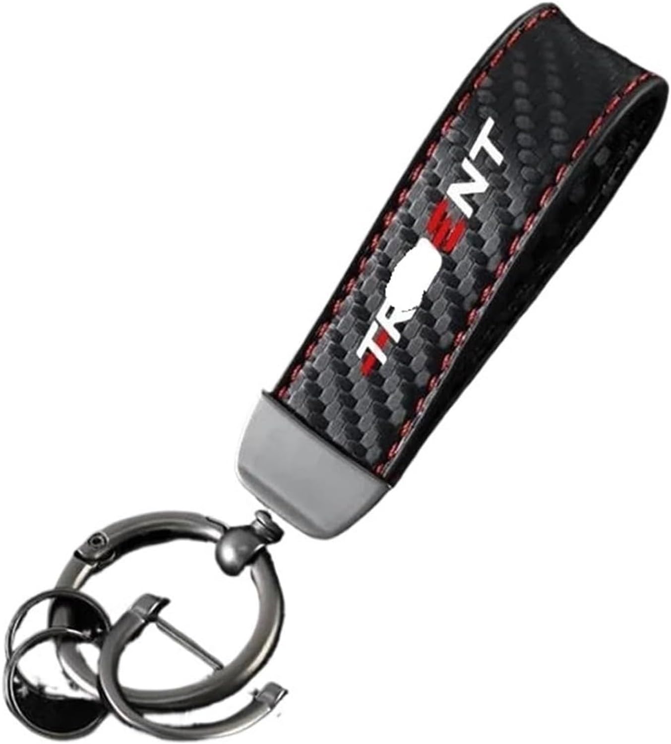 XIUNYIE Motorcycle Keychain Horseshoe Buckle Key Ring Holder for Trident 660 2022, C