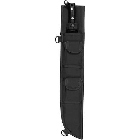Rothco 18" Molle Compatible Machete Sheath for Easy Carry and Protection