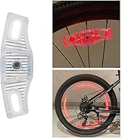 Vista 9 de Luces LED recargables para rueda de bicicleta, paquete de 2, impermeables, fáciles de instalar, luces LED de radios de rueda de bicicletas, sensor
