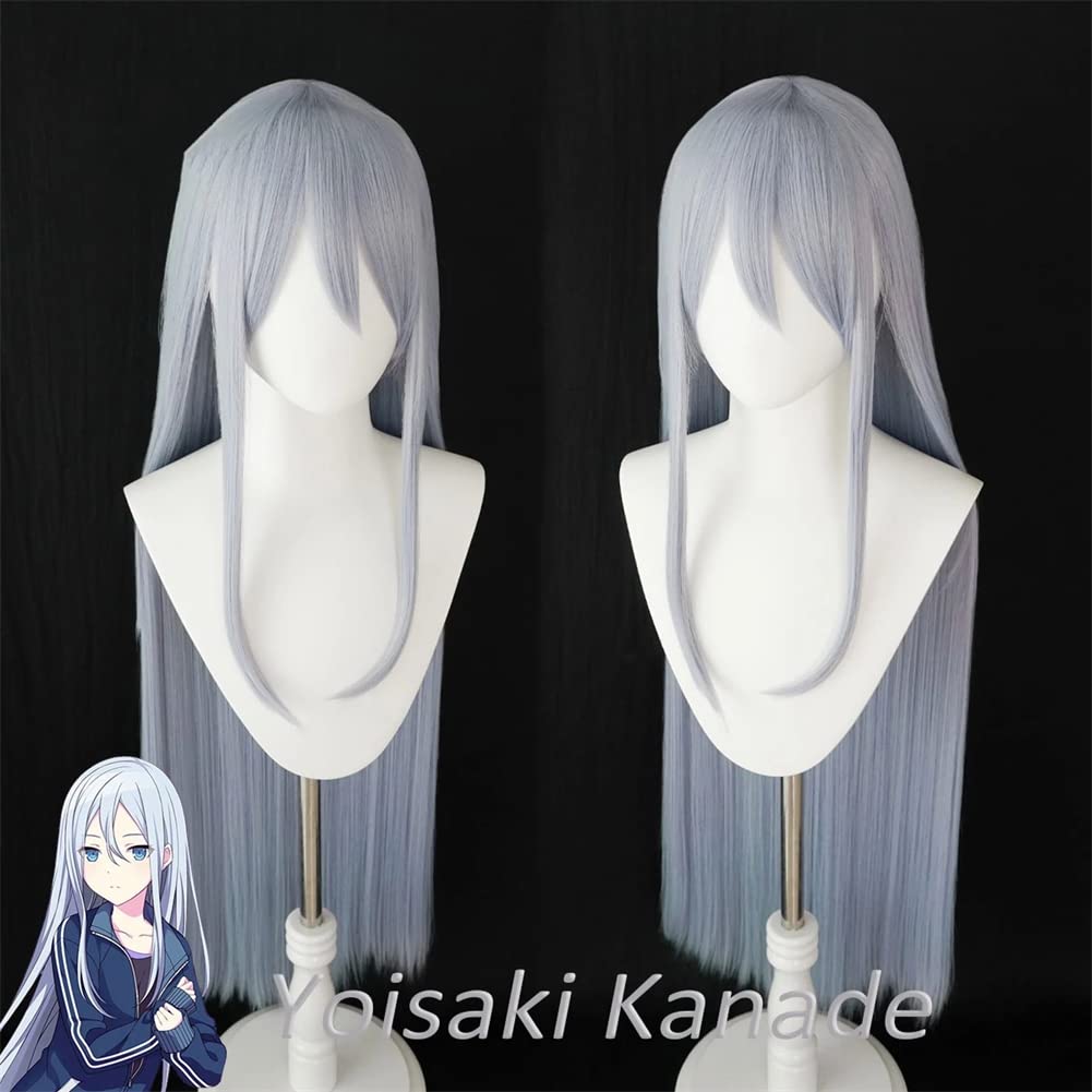 Xingwang Queen Anime Cosplay Wig Long Straight Gray Wigs for Women Girls - Image 2