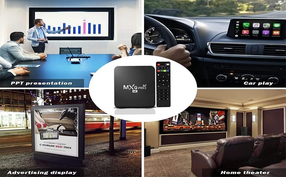 Image of MT-VIKI 4K TV Box 4K Mini PC Box Smart TV Most 10.1 8GB Ram 64GB ROM Support 2.4G /5.0G Dual Wi-Fi TV Box with Remote