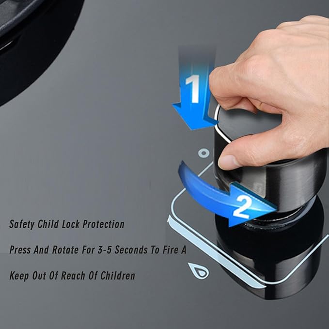 Estufa Portátil a Gas con 1 Quemador, 4.0KW, Vidrio Templado miniatura 5