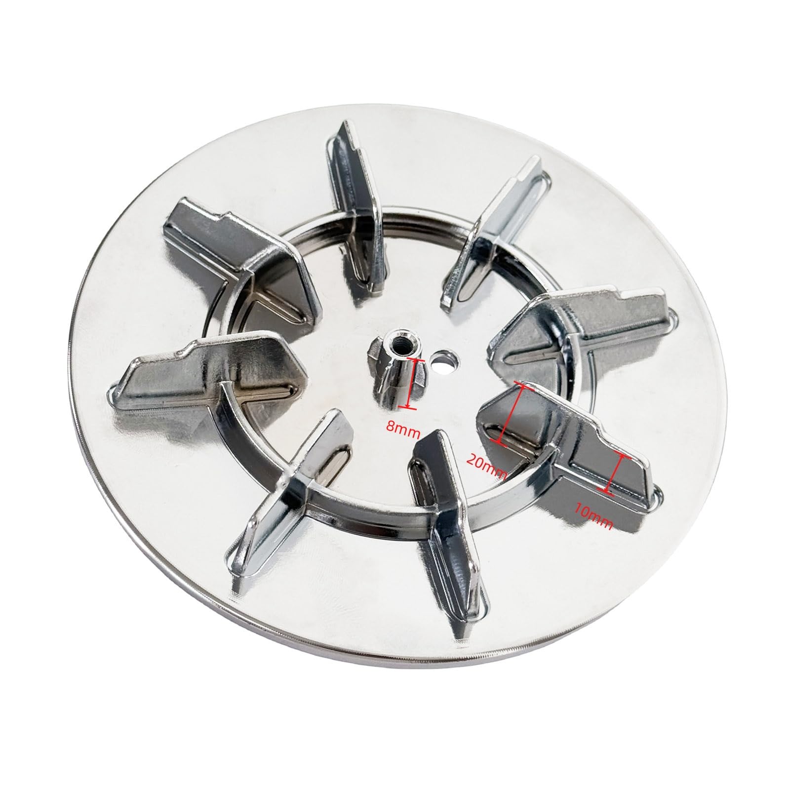 Sopimusz Shower Drain Top Chrome Colour Waste Top Replacement Tray Hole Cap 115mm, Drain Cover, Drain Protectors - Image 3