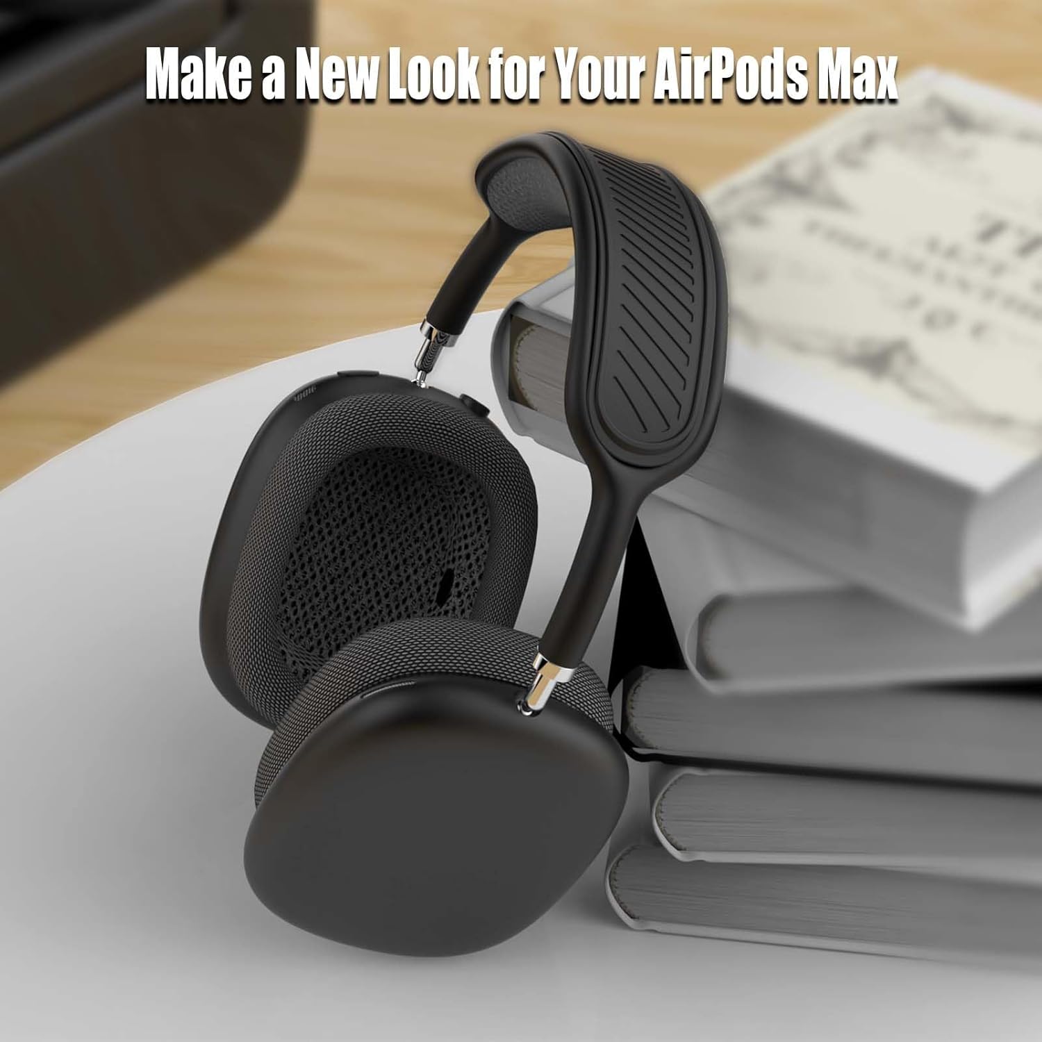 المميز - غطاء سماعة ايربودز ماكس من كينزاك ، وسادة مريحة من ال... - view 7