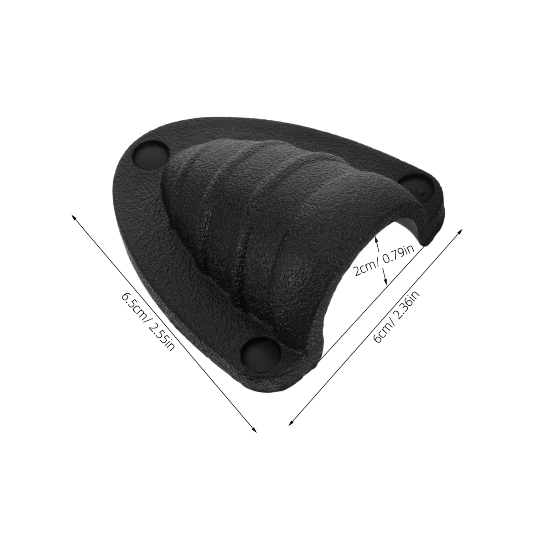 Mipcase Professional Kayak Vent Cover Marine Cable Vent Cover Plastic Clam Shell for Boats