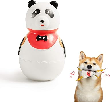 Amazon Dogedaddy 犬 おもちゃ 音の出る ラテックスゴム 犬噛むぎく 立ち動物 インタラクティブ オモチャ スクリーミング 壊れない 運動不足 ストレス解消 中小型犬に適用 Panda Dogedaddy 音の出るおもちゃ 通販